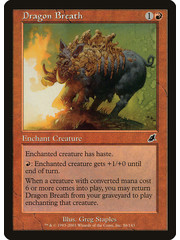 Magic: The Gathering Dragon Breath (086) Lightly Played