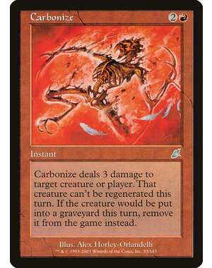 Magic: The Gathering Carbonize (083) Lightly Played