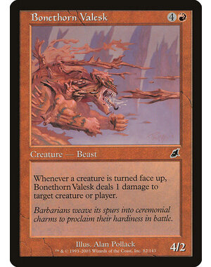 Magic: The Gathering Bonethorn Valesk (082) Lightly Played