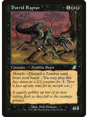 Magic: The Gathering Putrid Raptor (071) Moderately Played