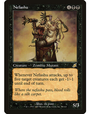 Magic: The Gathering Nefashu (070) Heavily Played