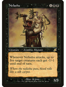 Magic: The Gathering Nefashu (070) Moderately Played