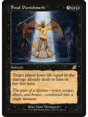 Magic: The Gathering Final Punishment (067) Moderately Played
