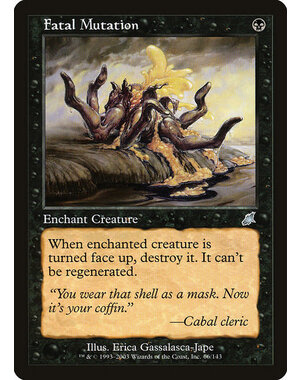 Magic: The Gathering Fatal Mutation (066) Lightly Played