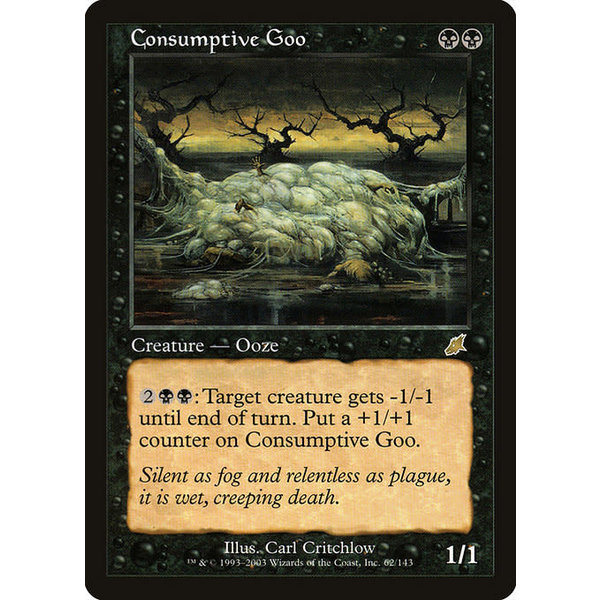 Magic: The Gathering Consumptive Goo (062) Heavily Played