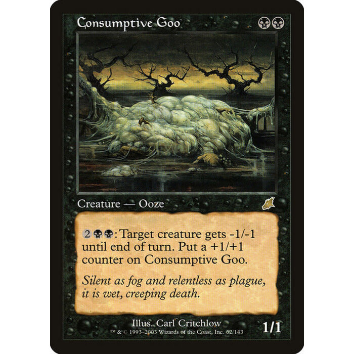 Magic: The Gathering Consumptive Goo (062) Lightly Played