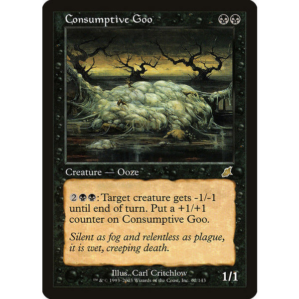 Magic: The Gathering Consumptive Goo (062) Moderately Played