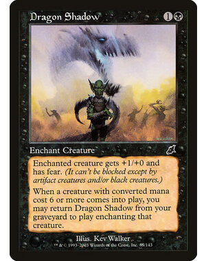 Magic: The Gathering Dragon Shadow (065) Moderately Played