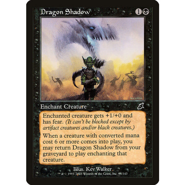 Magic: The Gathering Dragon Shadow (065) Moderately Played