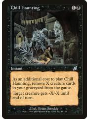 Magic: The Gathering Chill Haunting (060) Lightly Played