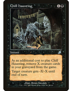 Magic: The Gathering Chill Haunting (060) Lightly Played