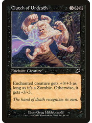 Magic: The Gathering Clutch of Undeath (061) Moderately Played