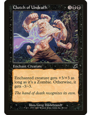 Magic: The Gathering Clutch of Undeath (061) Moderately Played