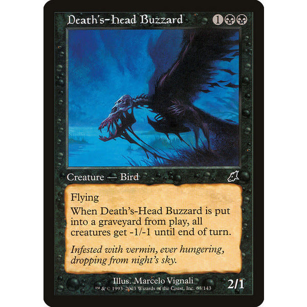 Magic: The Gathering Death's-Head Buzzard (063) Lightly Played