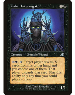 Magic: The Gathering Cabal Interrogator (057) Lightly Played