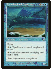 Magic: The Gathering Thundercloud Elemental (054) Moderately Played