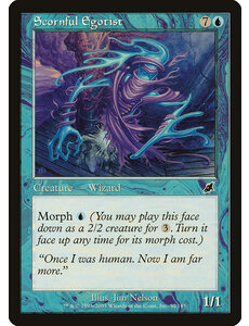 Magic: The Gathering Scornful Egotist (050) Moderately Played