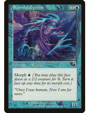 Magic: The Gathering Scornful Egotist (050) Moderately Played