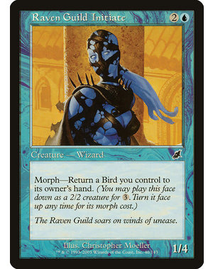 Magic: The Gathering Raven Guild Initiate (046) Lightly Played