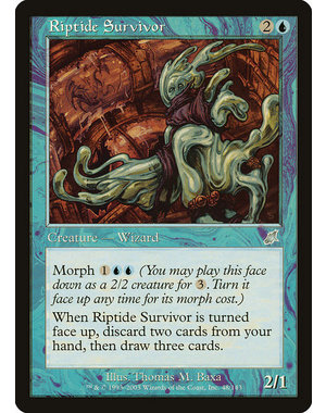 Magic: The Gathering Riptide Survivor (048) Lightly Played