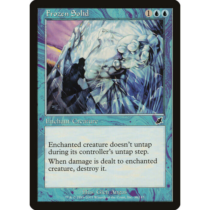 Magic: The Gathering Frozen Solid (036) Lightly Played