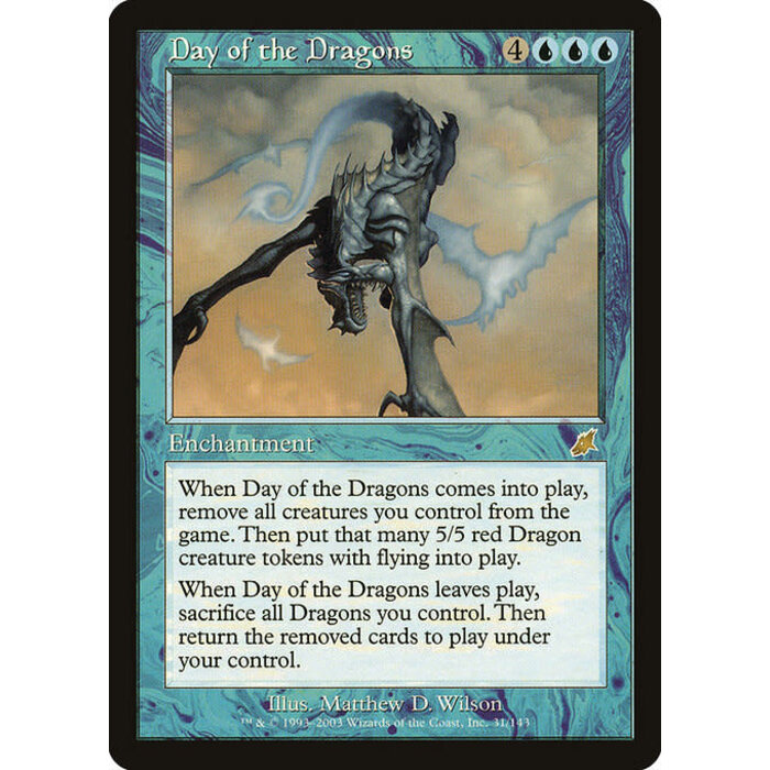 Magic: The Gathering Day of the Dragons (031) Moderately Played