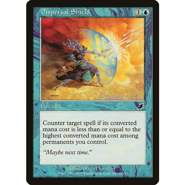 Magic: The Gathering Dispersal Shield (033) Heavily Played