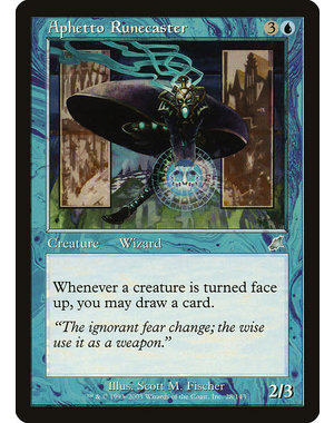 Magic: The Gathering Aphetto Runecaster (028) Lightly Played