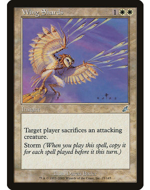 Magic: The Gathering Wing Shards (025) Heavily Played