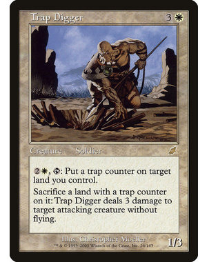 Magic: The Gathering Trap Digger (024) Lightly Played