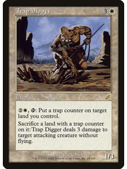 Magic: The Gathering Trap Digger (024) Moderately Played