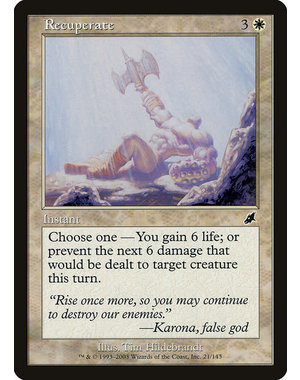 Magic: The Gathering Recuperate (021) Lightly Played