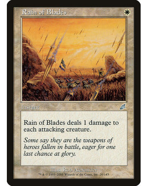 Magic: The Gathering Rain of Blades (020) Lightly Played