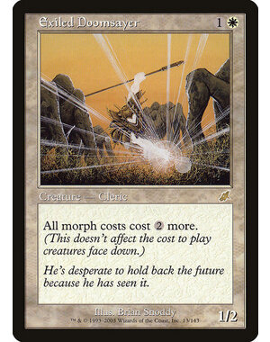 Magic: The Gathering Exiled Doomsayer (013) Heavily Played