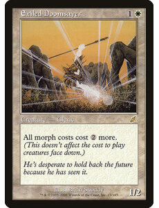 Magic: The Gathering Exiled Doomsayer (013) Lightly Played