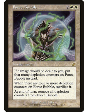 Magic: The Gathering Force Bubble (014) Heavily Played