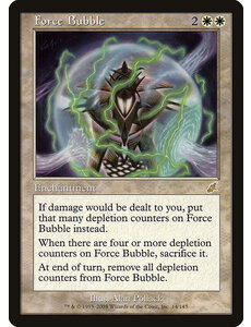 Magic: The Gathering Force Bubble (014) Moderately Played