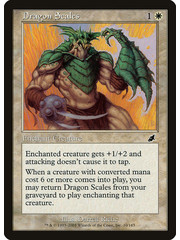 Magic: The Gathering Dragon Scales (010) Moderately Played