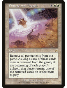 Magic: The Gathering Dimensional Breach (009) Moderately Played