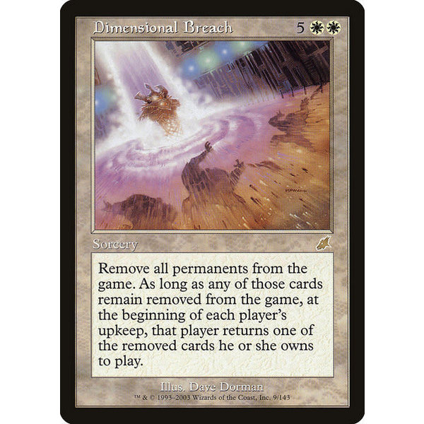 Magic: The Gathering Dimensional Breach (009) Moderately Played