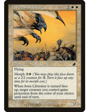 Magic: The Gathering Aven Liberator (004) Moderately Played
