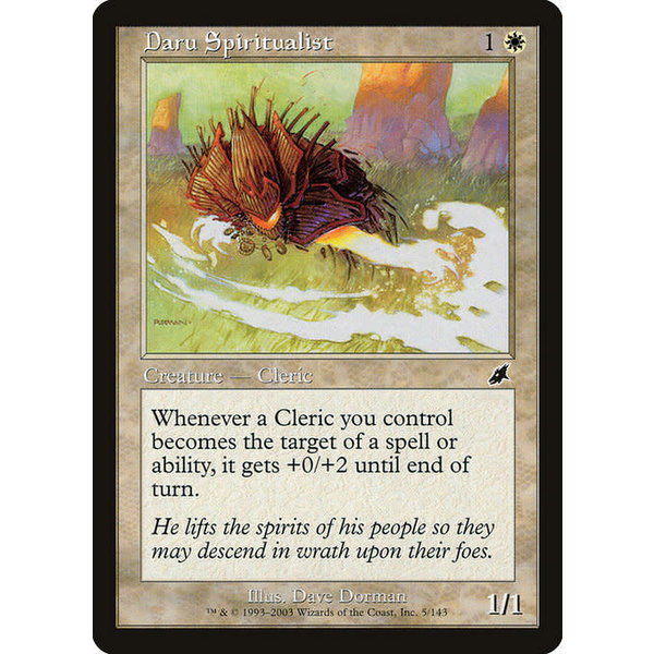 Magic: The Gathering Daru Spiritualist (005) Heavily Played