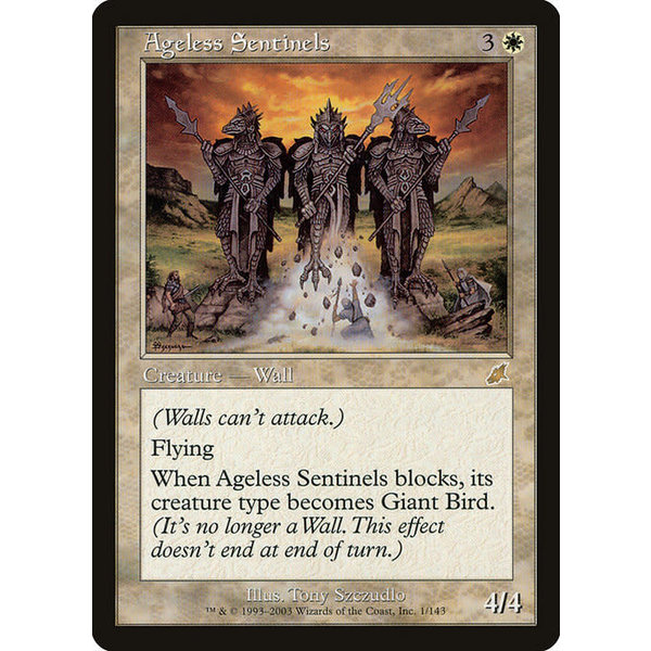 Magic: The Gathering Ageless Sentinels (001) Lightly Played