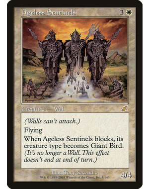 Magic: The Gathering Ageless Sentinels (001) Heavily Played