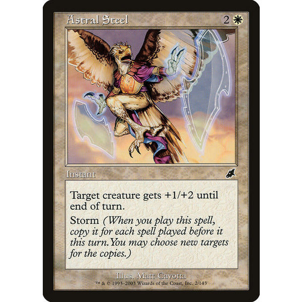 Magic: The Gathering Astral Steel (002) Lightly Played