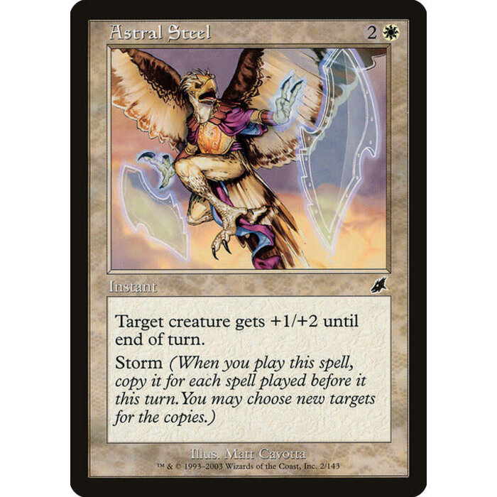 Magic: The Gathering Astral Steel (002) Lightly Played