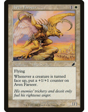 Magic: The Gathering Aven Farseer (003) Moderately Played