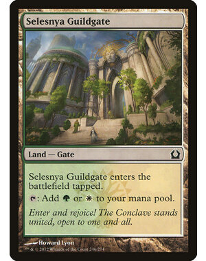 Magic: The Gathering Selesnya Guildgate (246) Moderately Played Foil