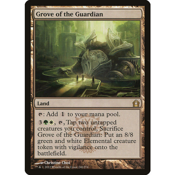 Magic: The Gathering Grove of the Guardian (240) Lightly Played