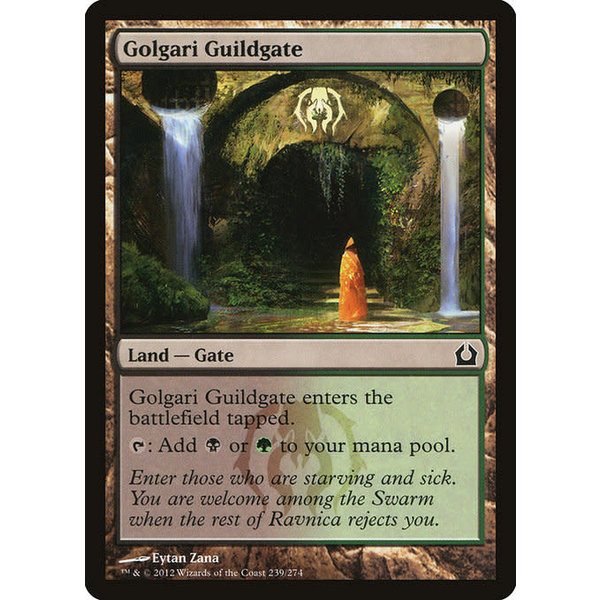 Magic: The Gathering Golgari Guildgate (239) Lightly Played